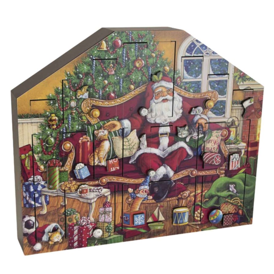 Home Decor Byers Choice Advent Calendars Byers #39 Choice Santas